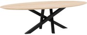 Goossens Excellent Eettafel Mente, Ovaal 280 x 130 cm