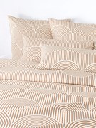 Katoenen dekbedovertrek Arcs