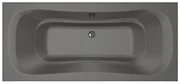 Xenz Nassau duobad 200x90x49cm antraciet