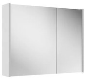 Adema Prime Spiegelkast - 80x63x16cm - inclusief zijpanelen - greige (grijs) SW1212816/SW892637