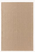 Handgeweven in- & outdoor vloerkleed Anil met geometrisch patroon