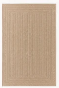 Handgeweven in- & outdoor vloerkleed Anil met geometrisch patroon