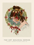 Kunstreproductie Confidence (Beautiful Gypsy Woman / Golden) - Alphonse Mucha