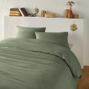 Bedset in gewassen microvezel, recycled polyester