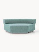 Ronde bouclé hoekmodule Anton