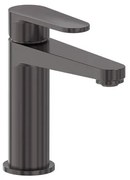 MAY Forma Eenhendel wastafelmengkraan opbouw model S Geborsteld carbon black PVD 6800006