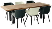 Hartman tuinset - Heron tuintafel 240 cm. + Sophie Element French/Night Green