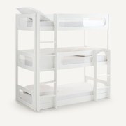 Stapelbed, 3 slaapzones, Pilha