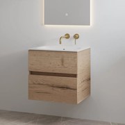 Best Design Splash badkamermeubel 60cm zonder kraangat eiken