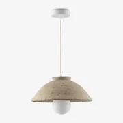 Plafondlamp In Terracotta (ø32 Cm) Sainza Tapioca Beige - Sklum