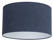 Stoffen lampenkap donkerblauw 35/35/20 Modern rond