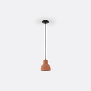 Hanglamp in beton, terracottaØ16 cm, Arida