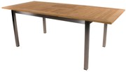 Lesli Living  Uitschuifbare Tuintafel - Marmaris - RVS - 152/210 cm - Lesli Living