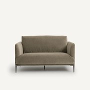 2-zitsbank in stonewashed fluweel Oscar, ontwerp Emmanuel Gallina