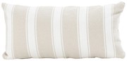 Sierkussen 30x60 cm boucle stripe cream 4 Seasons Outdoor