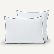 Kussensloop in gewassen voilekatoen, Gypse