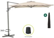 Shadowline Francisco zweefparasol 260x260cm