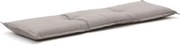 Tuinbankkussen | Grijs-Antraciet  | Katoen/Polyester | Madison | 150x48cm | Kees Smit Tuinmeubelen