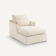 Lange fauteuil polyester, Nelville