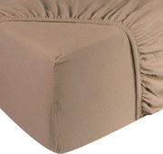 Hoeslaken Jersey – 100% katoen – 180×200 – beige