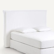 Hoes in gewassen linnen voor hoofdbord H135 cm, Sandor