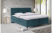 Goossens Basic Boxspring Compleet Gusta, Vlak 180 x 200 cm (=2x 90 x 200 cm) met hoofdbord