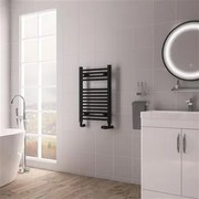 Eastbrook Biava multirail handdoekradiator 45x70cm 344W zwart mat