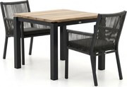 + 10% kassakorting | Diningset Manifesto | 2 personen | Tuinset teakhout | 3-delig | Kees Smit Tuinmeubelen