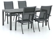 Bellagio Lugo/Fidenza 183cm dining tuinset 5-delig stapelbaar