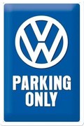 Metalen bord Volkswagen VW - Parking Only