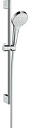 Hansgrohe Croma select s glijstangset 65cm 1jet wit chroom 26564400