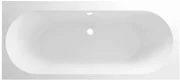Mueller Porto Duo inbouw ligbad 180x80cm mat wit