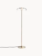 Kleine mondgeblazen LED vloerlamp Blossi, dimbaar