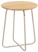 Verdi bijzettafel teak 45 cm.Ø (H 55) latte 4 Seasons Outdoor