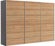 Goossens Kledingkast Easy Storage Sdk, 303 cm breed, 220 cm hoog, 3x 3 paneel schuifdeuren