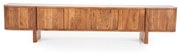 Eleonora Julian Retro Tv-meubel Acacia Hout 240 Cm - 240x43x50cm.