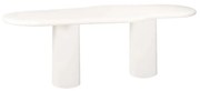 Richmond Interiors Bloomstone Witte Eettafel Organisch Beton - 260 X 110cm.