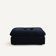 Verstelbare voetsteun van chenillefluweel, Giuliano