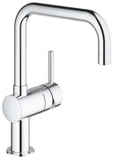 GROHE Minta Keukenkraan - hoog - draaibare u uitloop - chroom 32488000