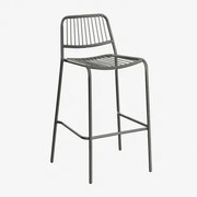 Elton Stapelbare Hoge Tuinkruk Zwarte Koolstof & ↑75 Cm - Sklum