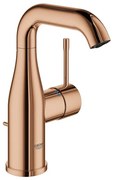 GROHE Essence New Wastafelkraan Opbouw - uitloop 11.4cm - M-size - hoge draaibare uitloop - waste - EcoJoy - warm sunset 23462DA1