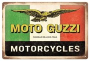 Metalen bord Moto Guzzi - Motorcycles Italia