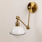 Wandlamp Ellmer Goud - Sklum