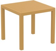 Siesta  Tuintafel - Ares - Geel - 80 cm - Siesta