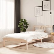 vidaXL Bedframe massief hout 90x200 cm