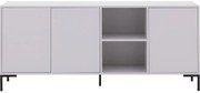 Goossens Basic Dressoir Madrid, 3 deuren met 2 open vakken