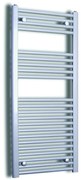 Sanicare design handdoekradiator 60x112cm zilver grijs