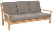 Lesli Living  Bank 3-zits - Assendelft - Teak - Lesli Living