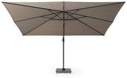 Challenger T1 premium zweefparasol 400x300 cm havanna