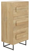 Kare Design Mulino Moderne Ladekast Licht Mangohout - 135x40x50cm.